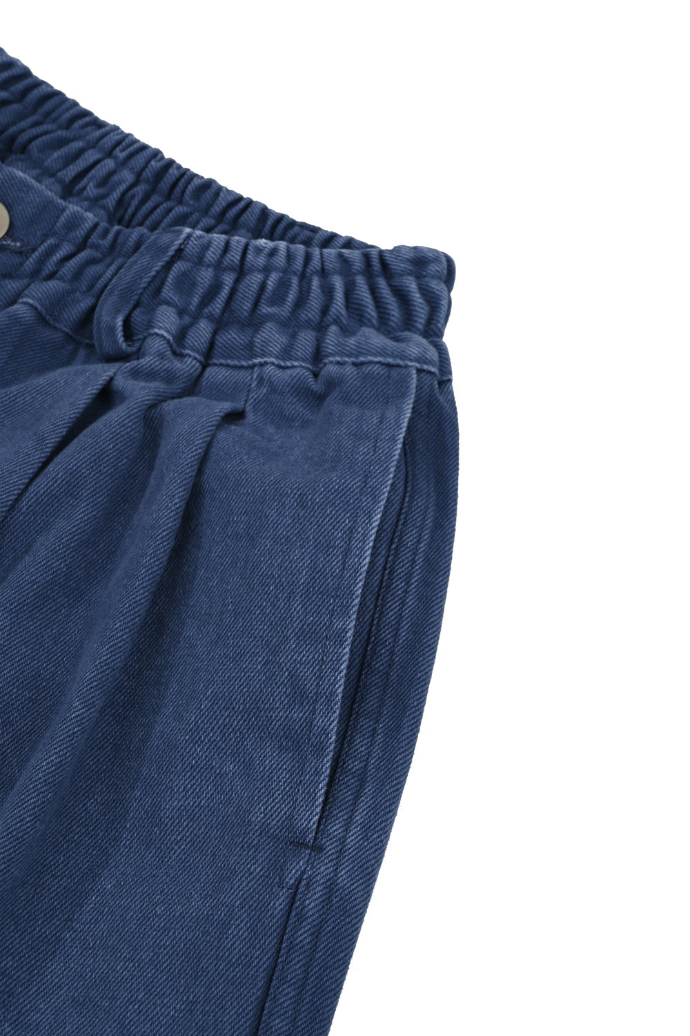 Blue Two Tuck Wide Kation Pants - Last Pair