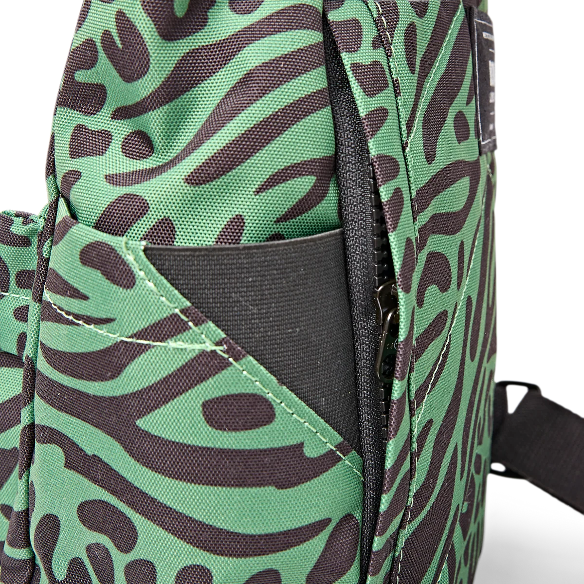 Medium Canfield Roll Top Backpack in Mixed Animal Artichoke