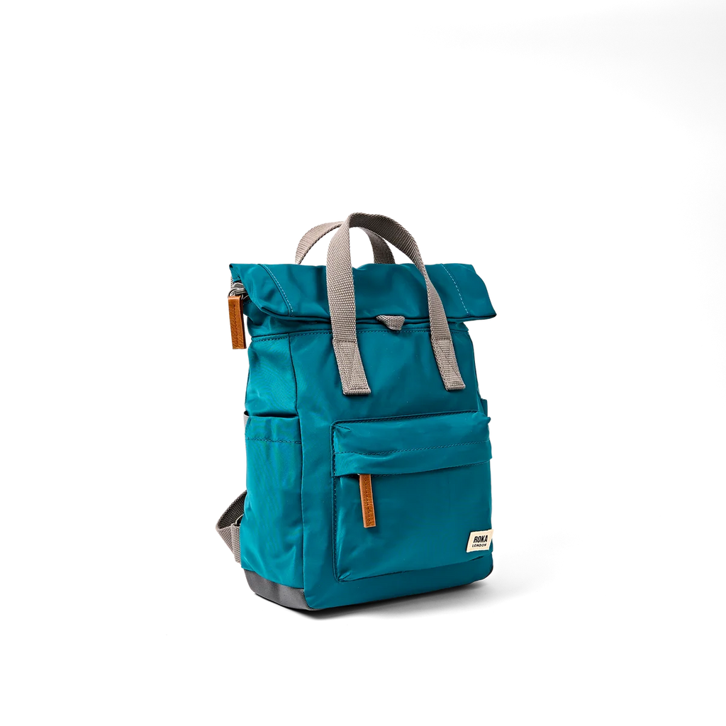 Small Canfield Roll Top Backpack in North Sea