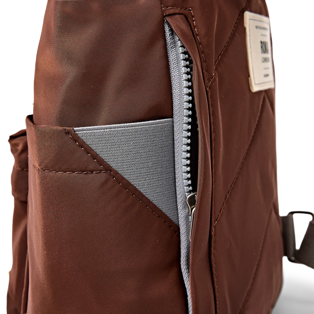 Small Canfield Roll Top Backpack in Rocky Road