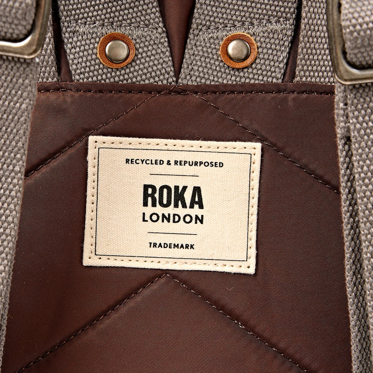 Small Canfield Roll Top Backpack in Rocky Road