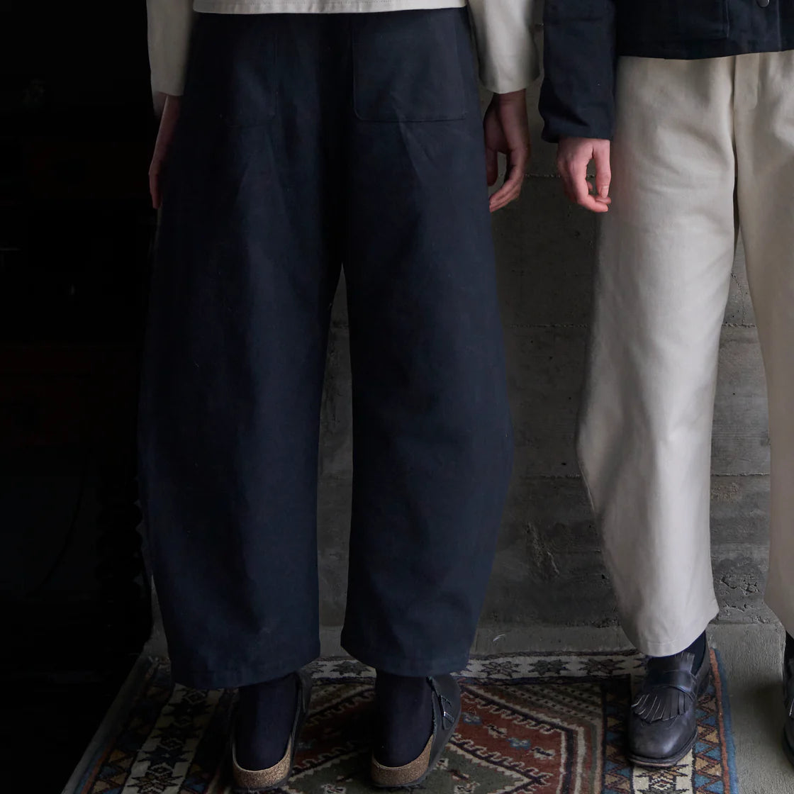 Black Drill Buoy Trousers