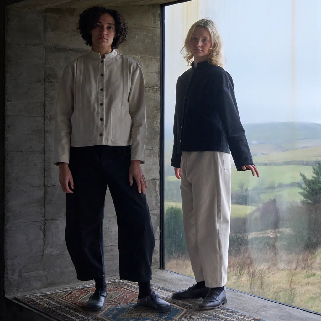 Black Drill Buoy Trousers
