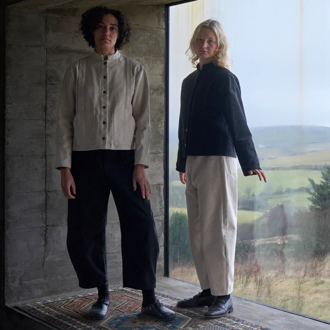 Black Drill Buoy Trousers
