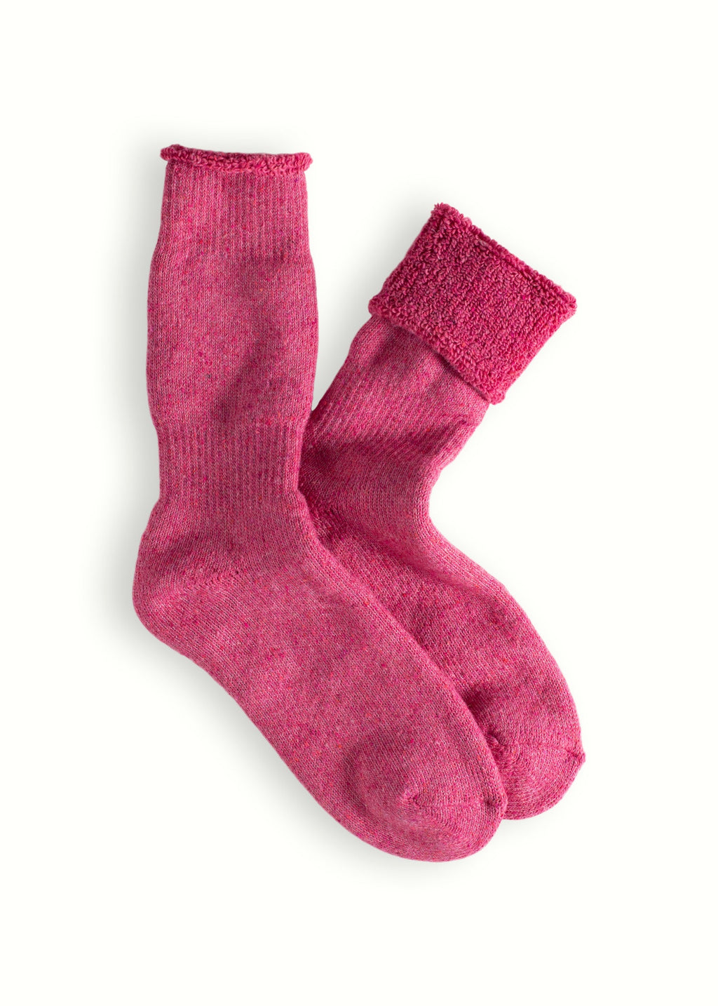 OUTDOOR COLLECTION Recycled Wool Pink Socks (39-45)