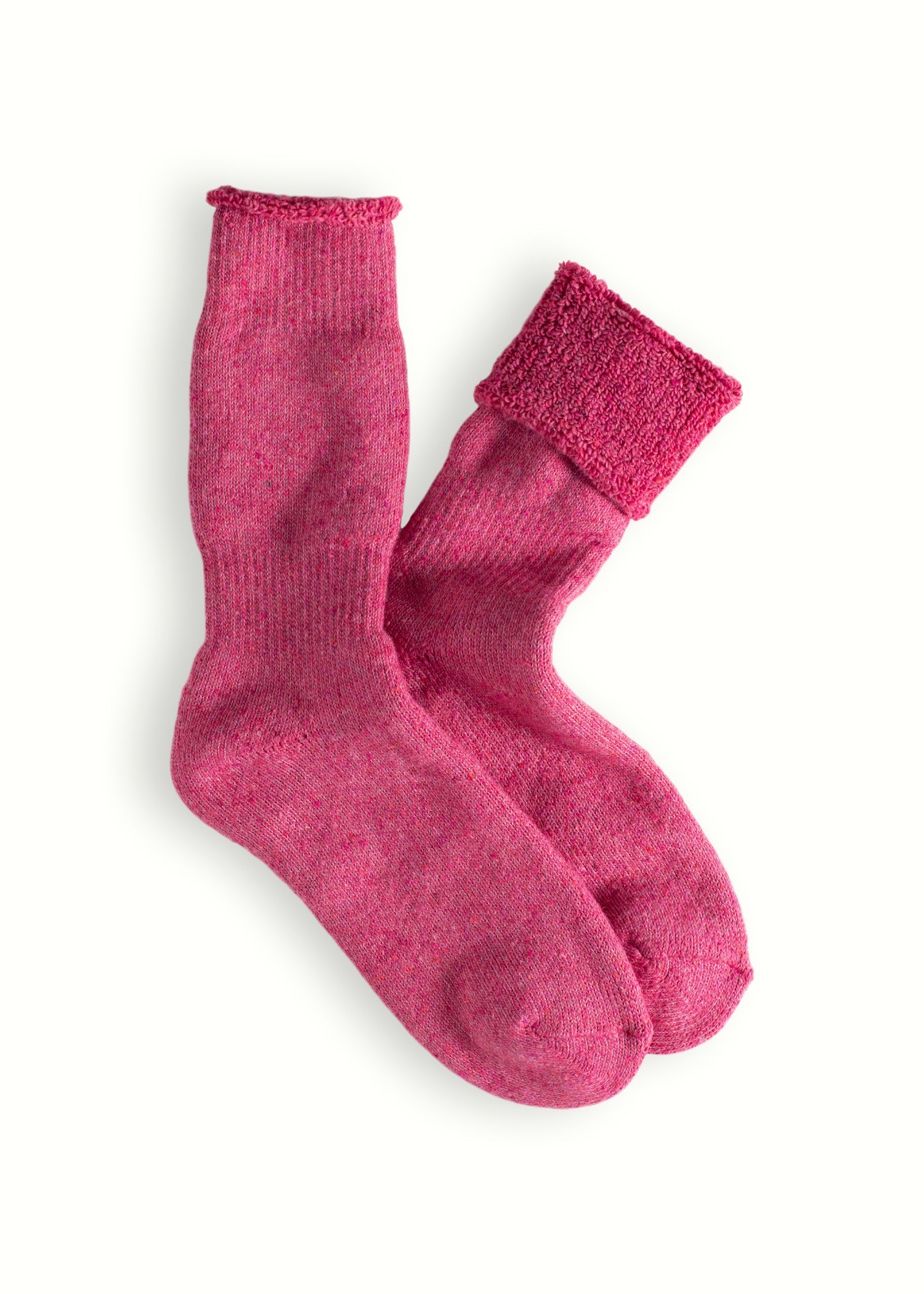 OUTDOOR COLLECTION Recycled Wool Pink Socks (39-45)