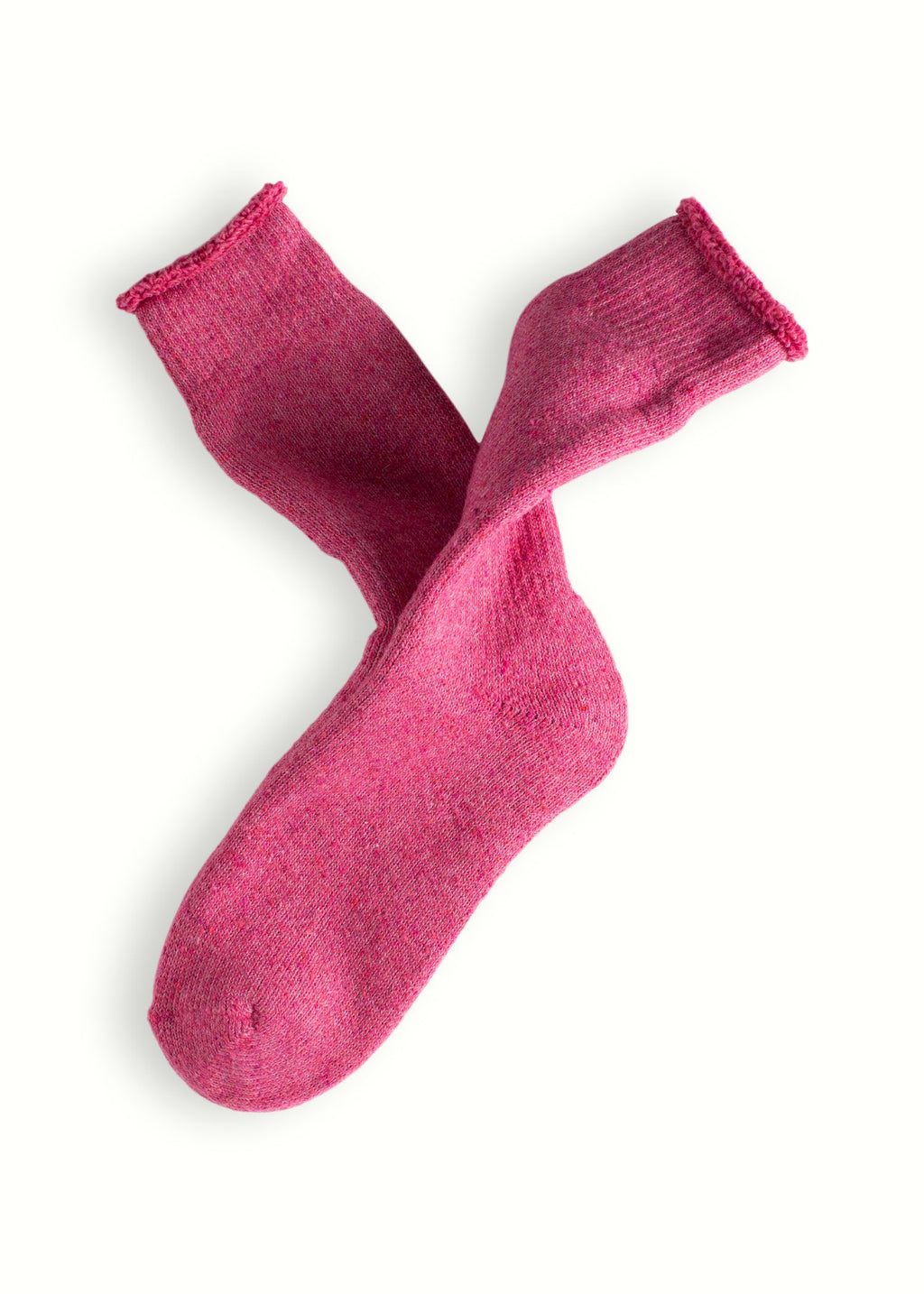 OUTDOOR COLLECTION Recycled Wool Pink Socks (39-45)