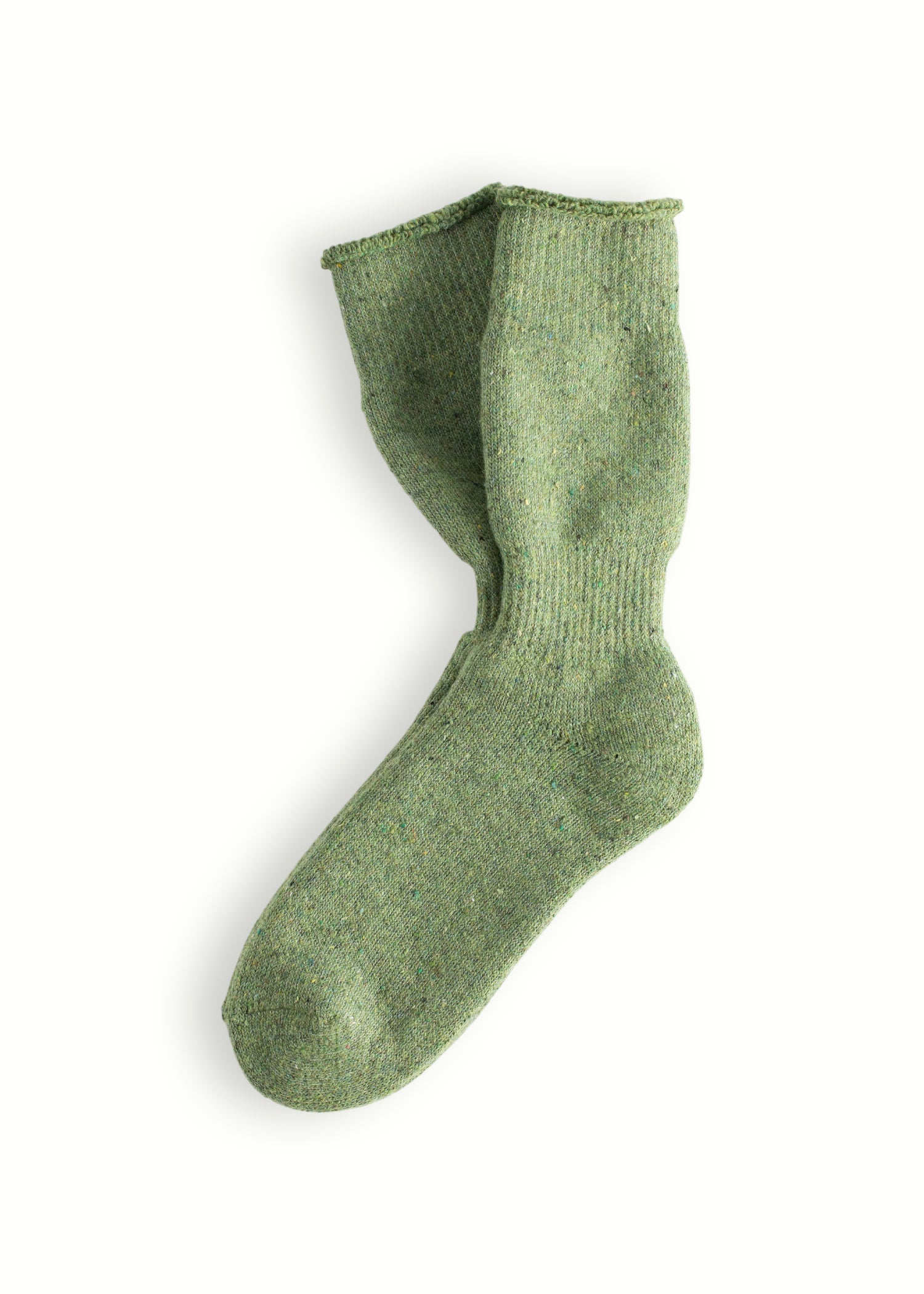 OUTDOOR COLLECTION Recycled Wool Grass Green Socks (39-45)