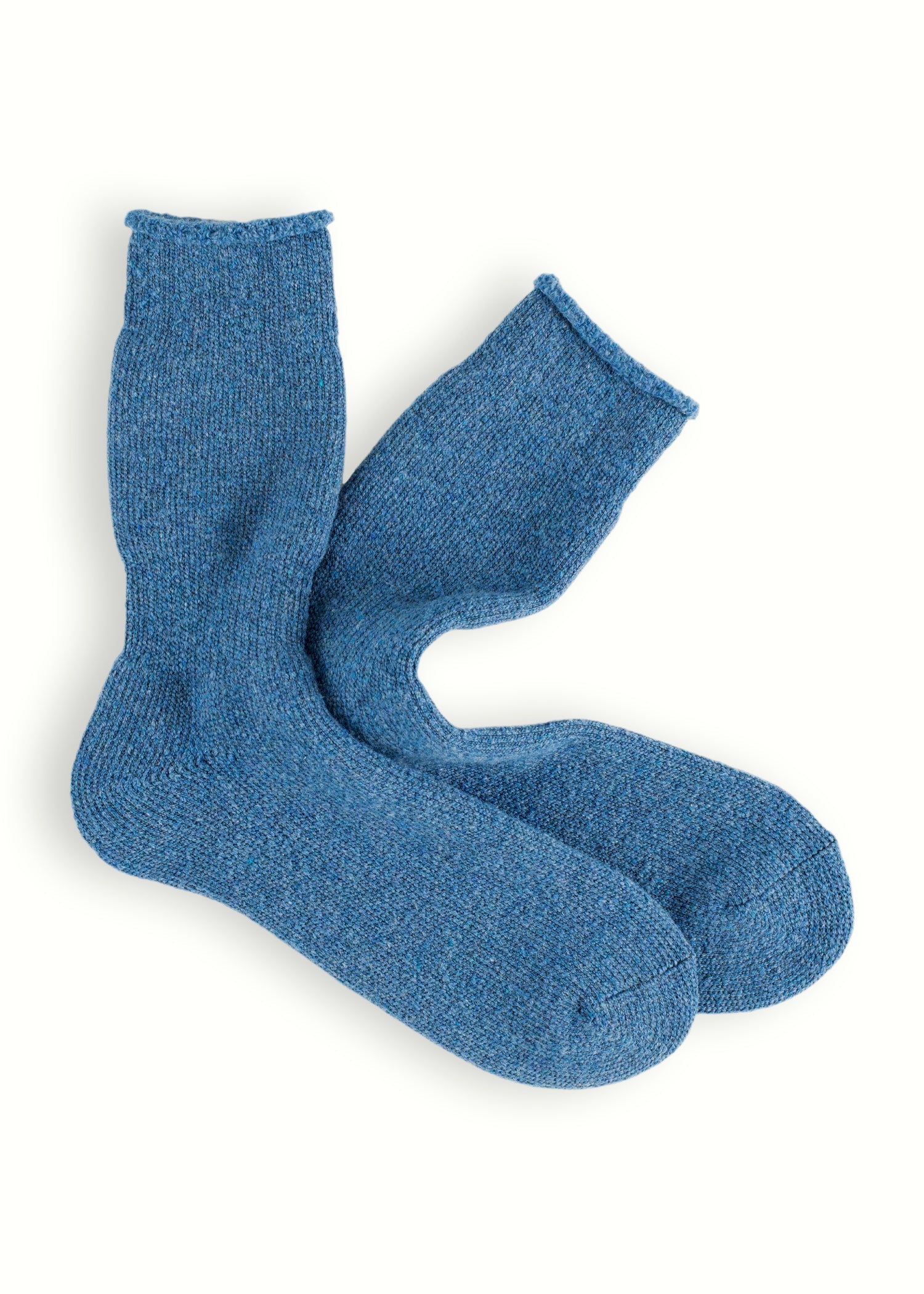 OUTDOOR COLLECTION Recycled Wool Ocean Blue Socks (39-45)