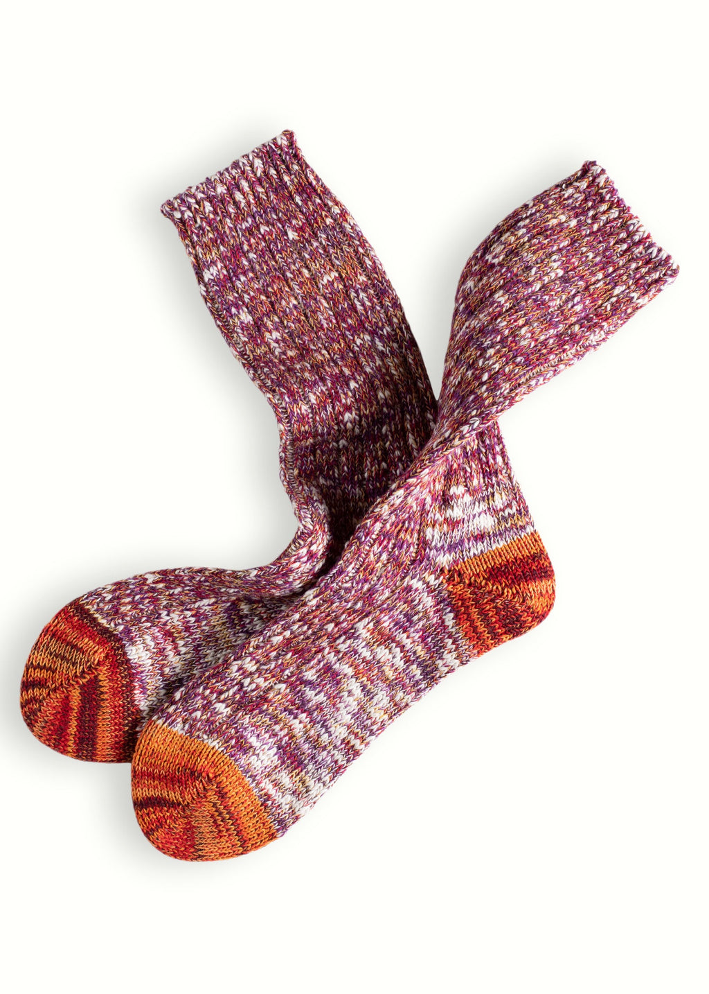 FLAMMÉ COLLECTION Seasons Fall Red Socks (39-45)