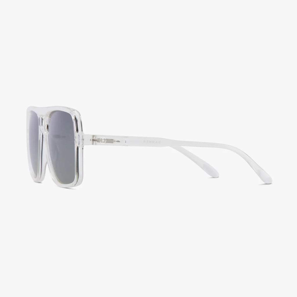 Jake Glossy Crystal Sunglasses