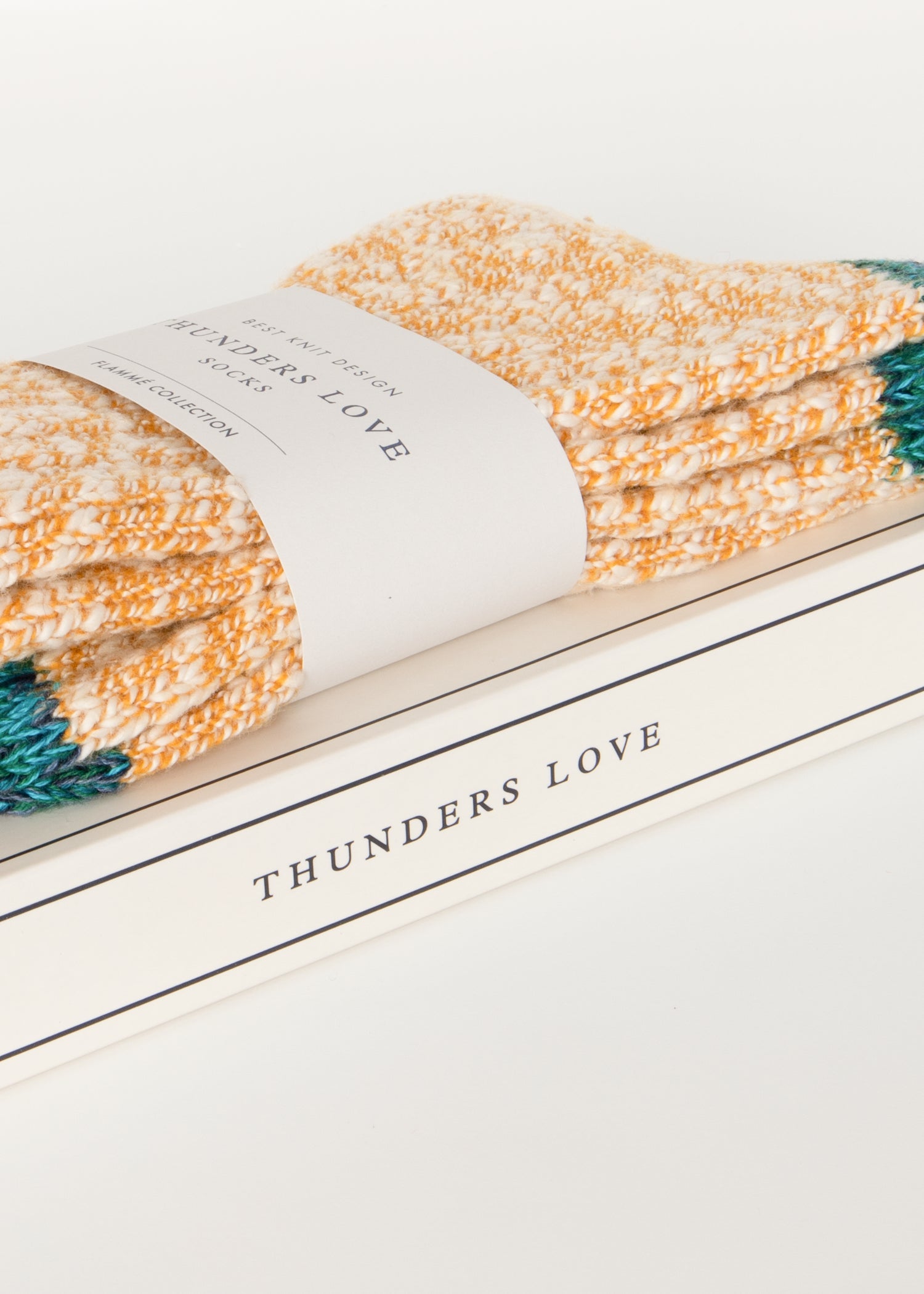 FLAMMÉ COLLECTION Mustard Socks (39-45)