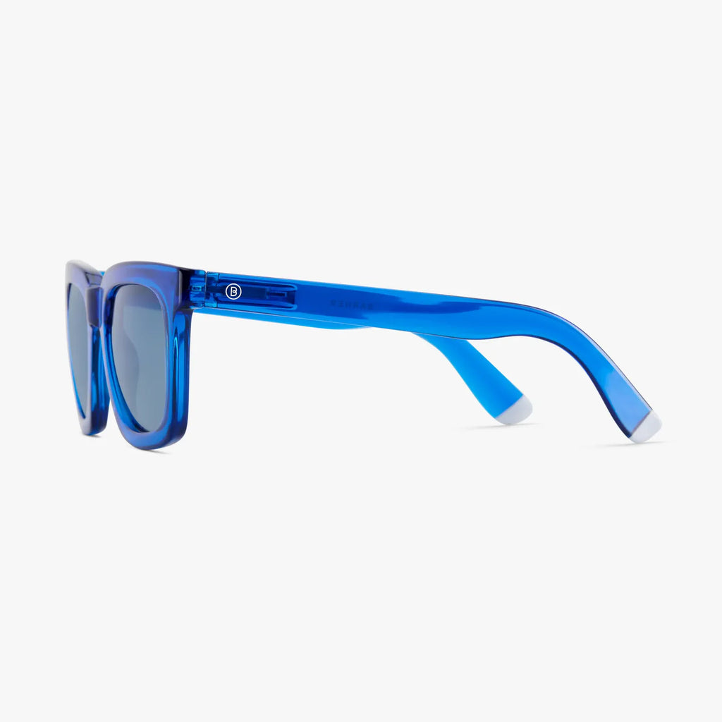 Max Glossy Electric Blue Sunglasses