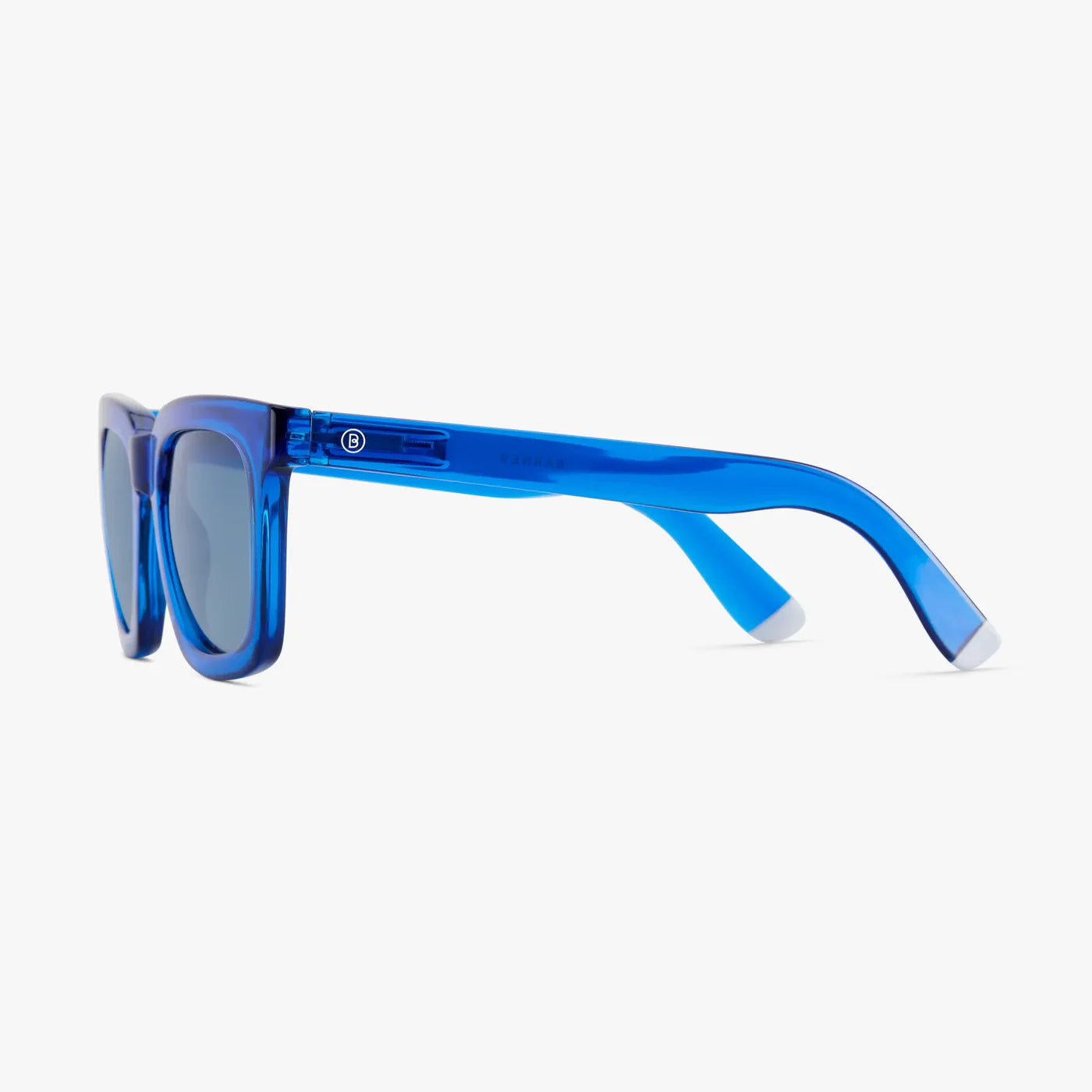 Max Glossy Electric Blue Sunglasses