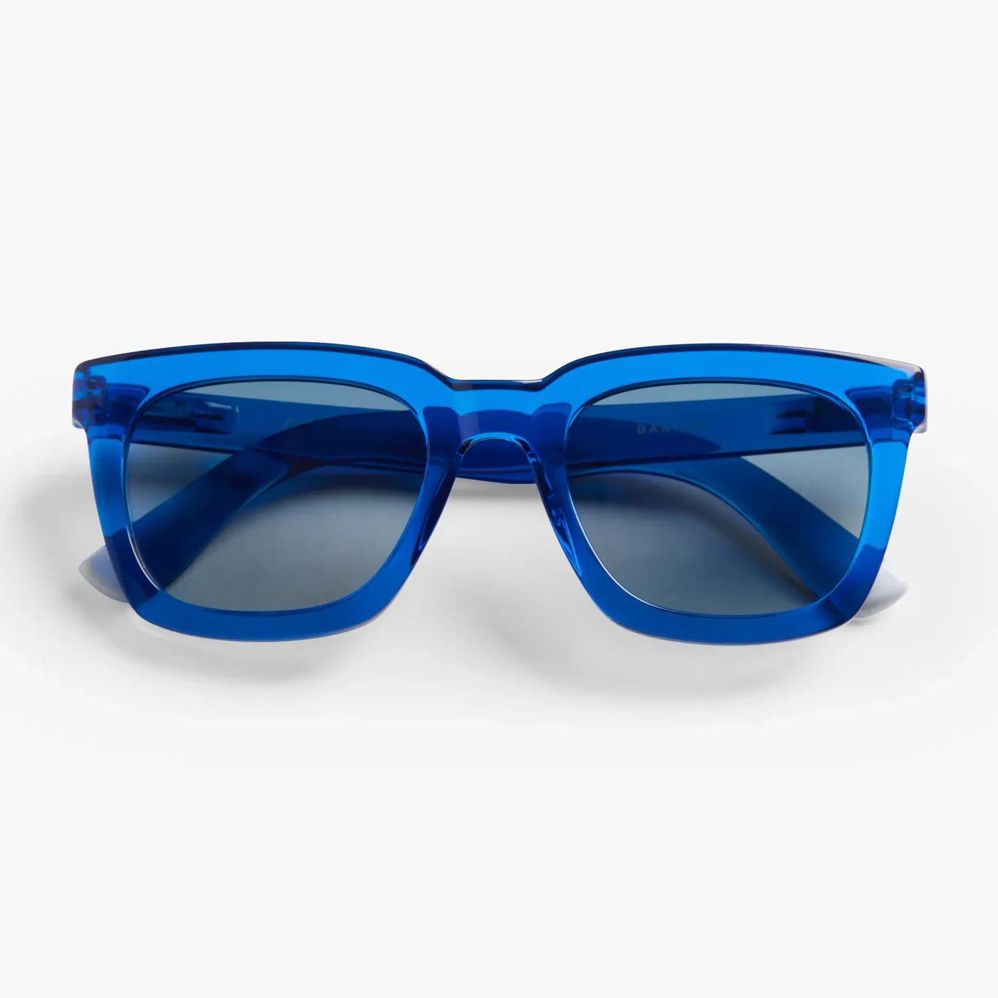 Max Glossy Electric Blue Sunglasses