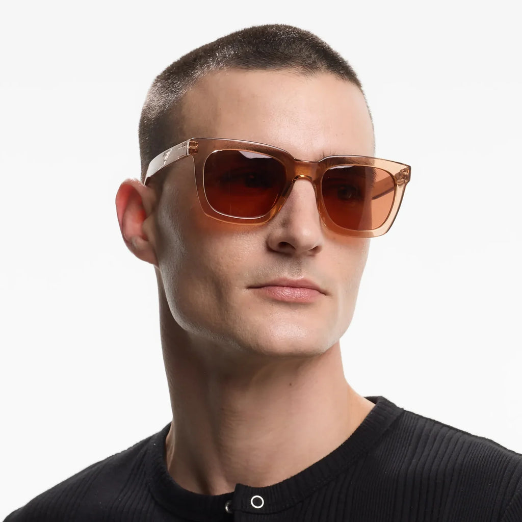 Max Glossy Electric Rose Sunglasses