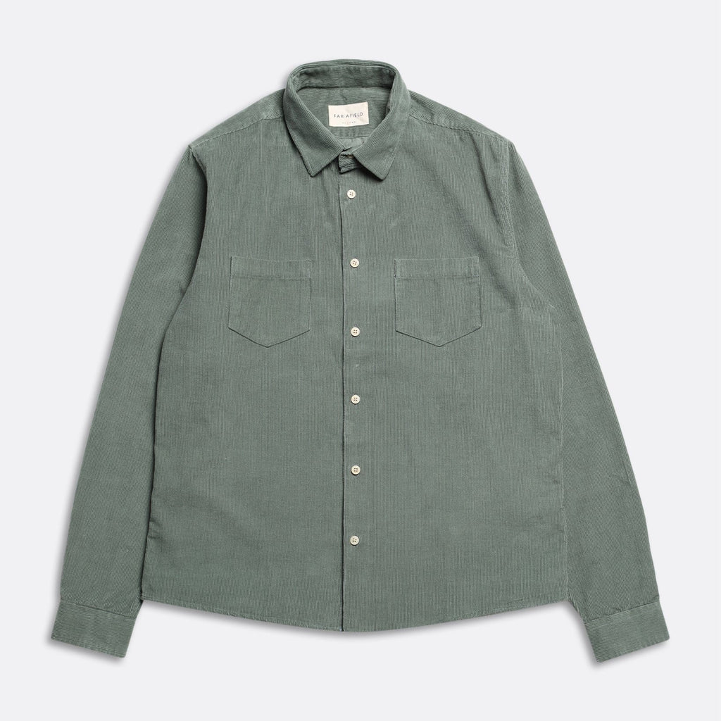 Forest Green Cord Shirt