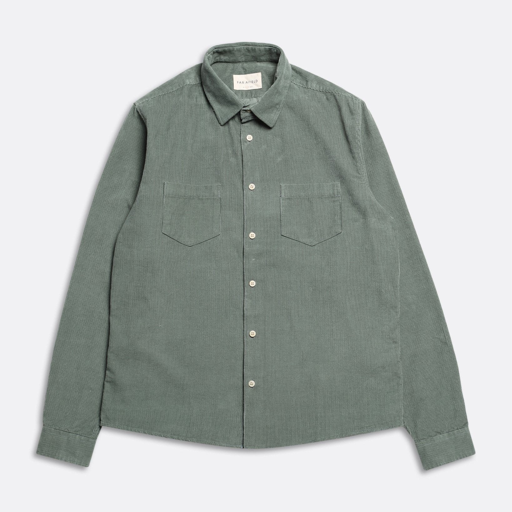 Forest Green Cord Shirt