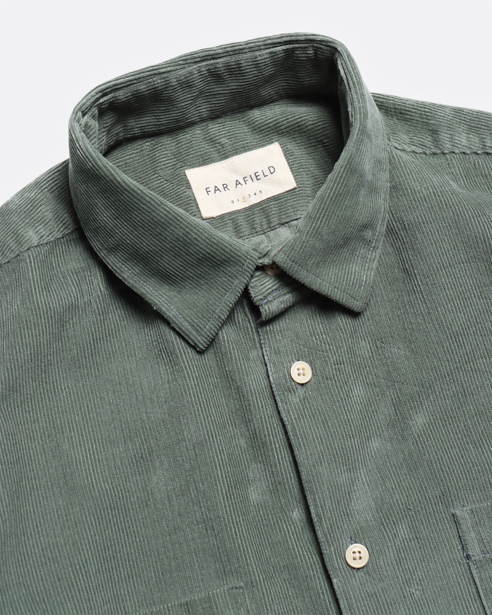 Forest Green Cord Shirt