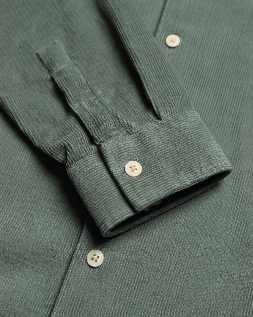 Forest Green Cord Shirt