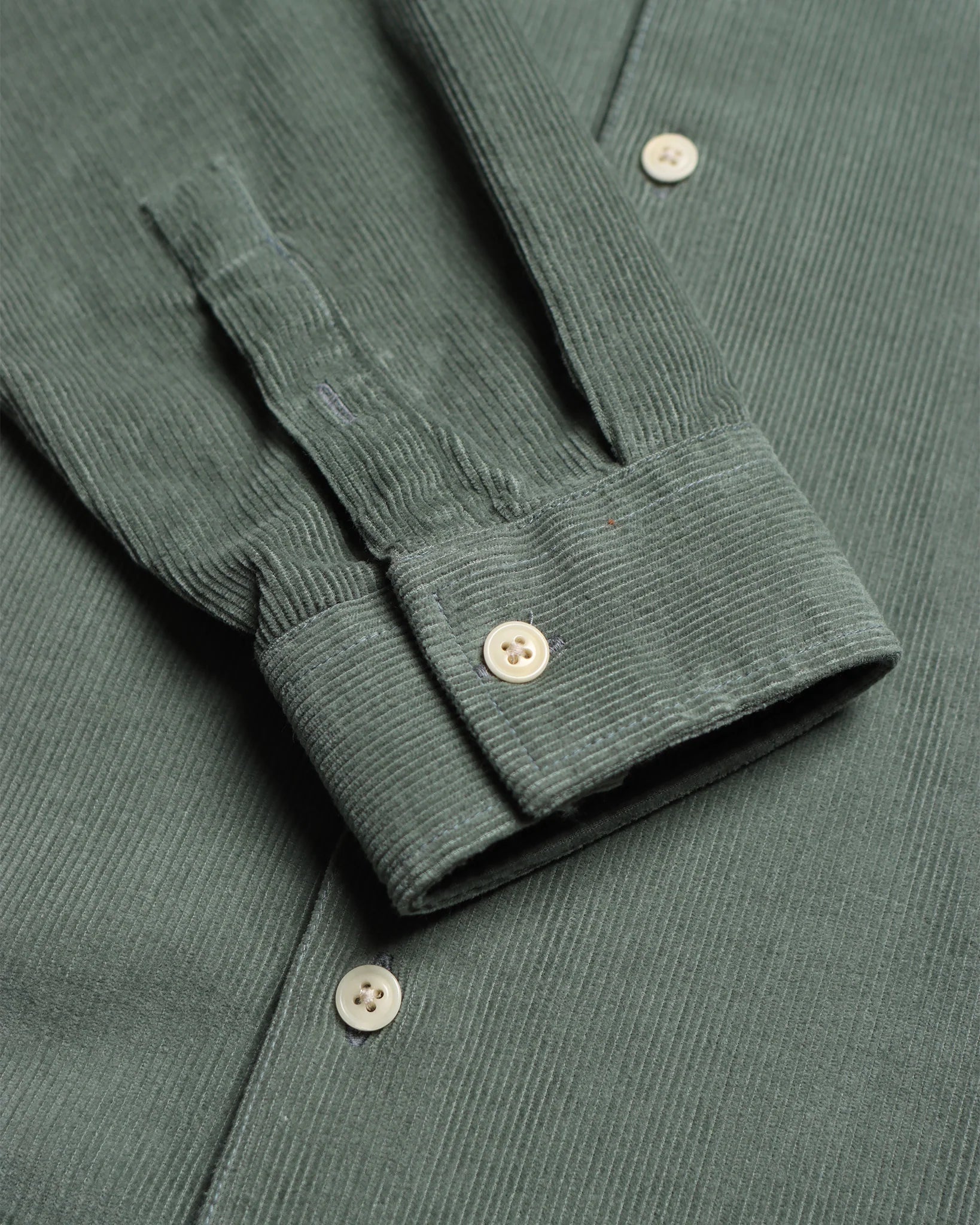 Forest Green Cord Shirt