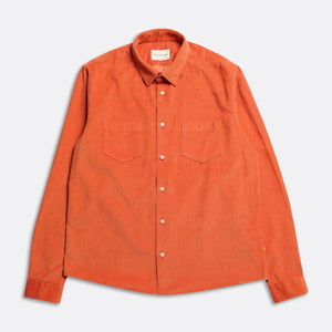 Burnt Orange Cord Shirt