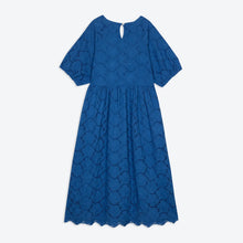 Blue Broderie Alba Dress