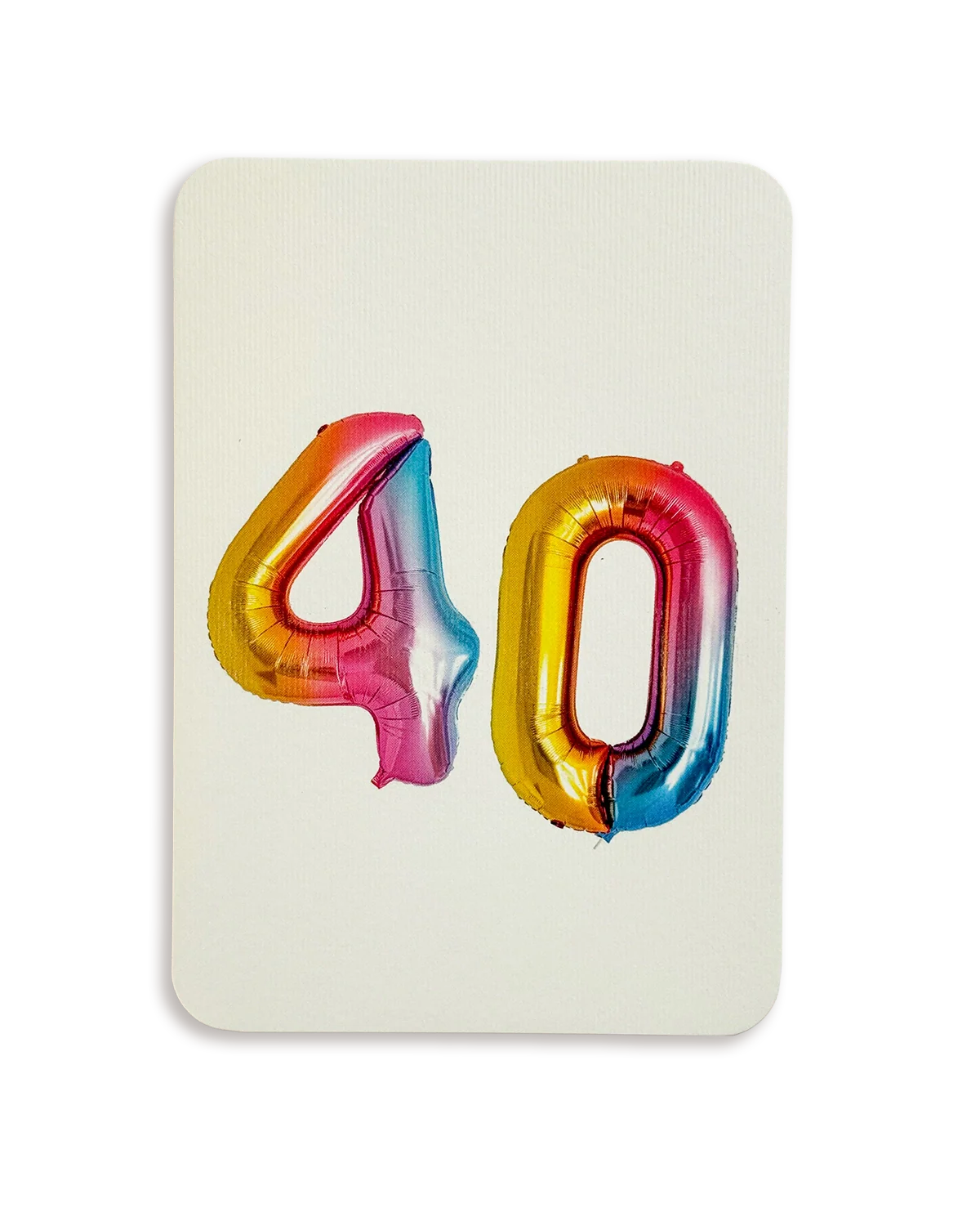Birthday Balloon 40 Greeting Card