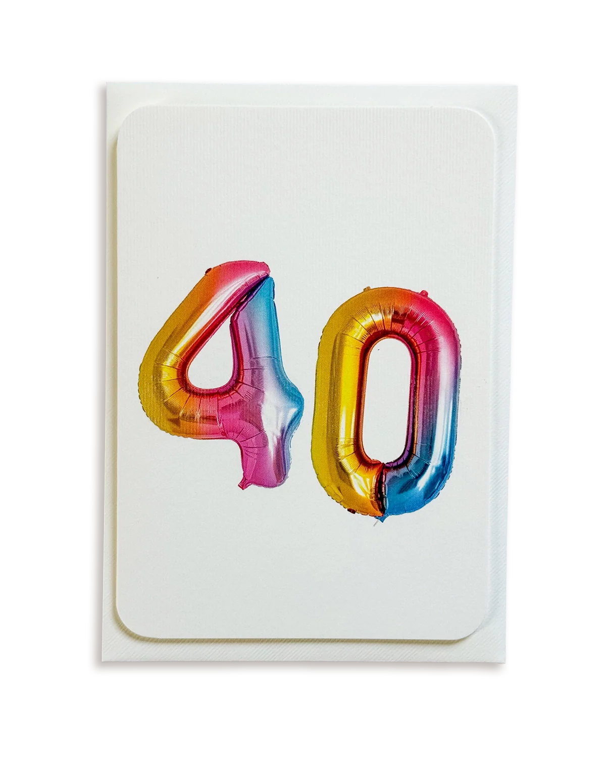 Birthday Balloon 40 Greeting Card