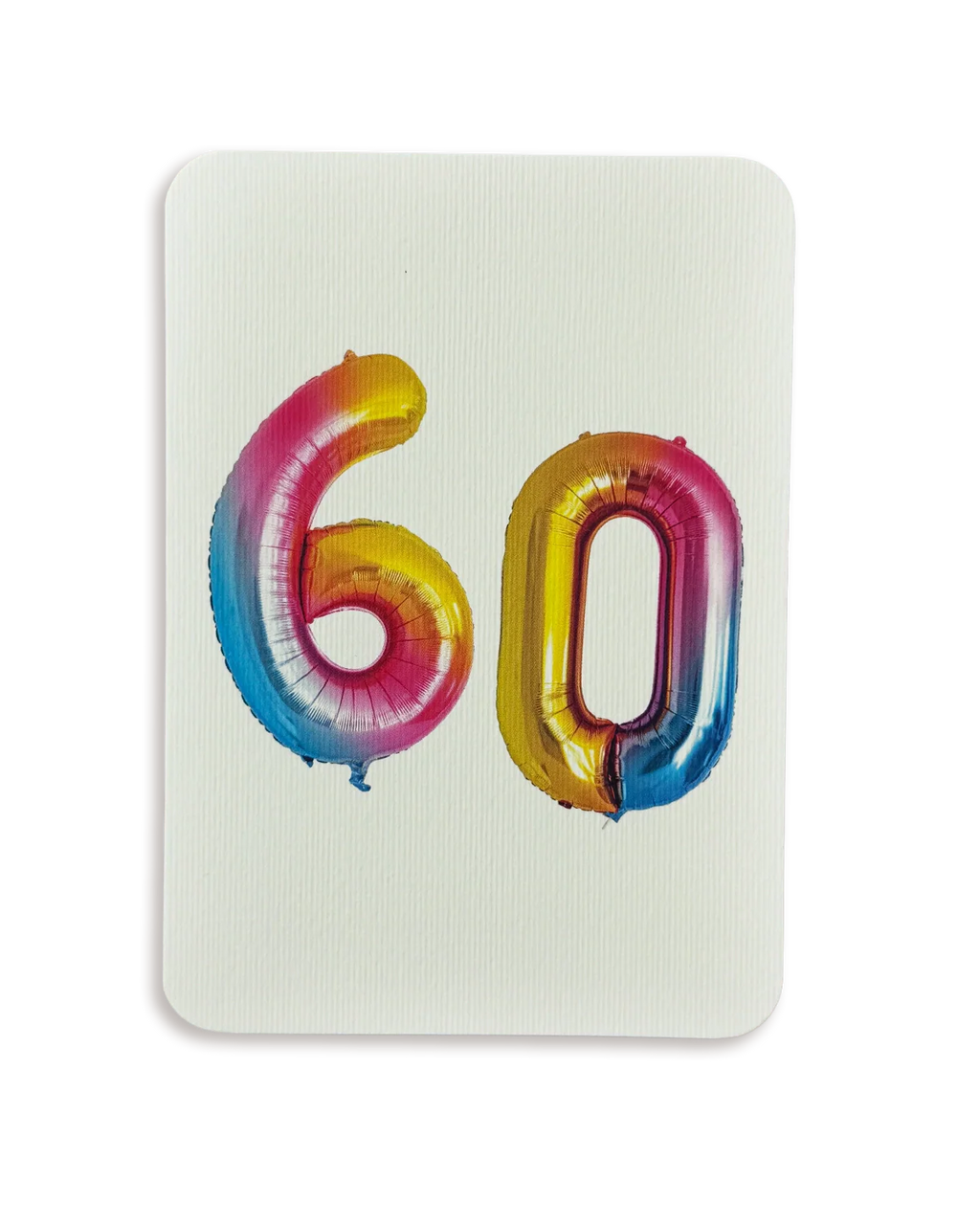 Birthday Balloon 60 Greeting Card