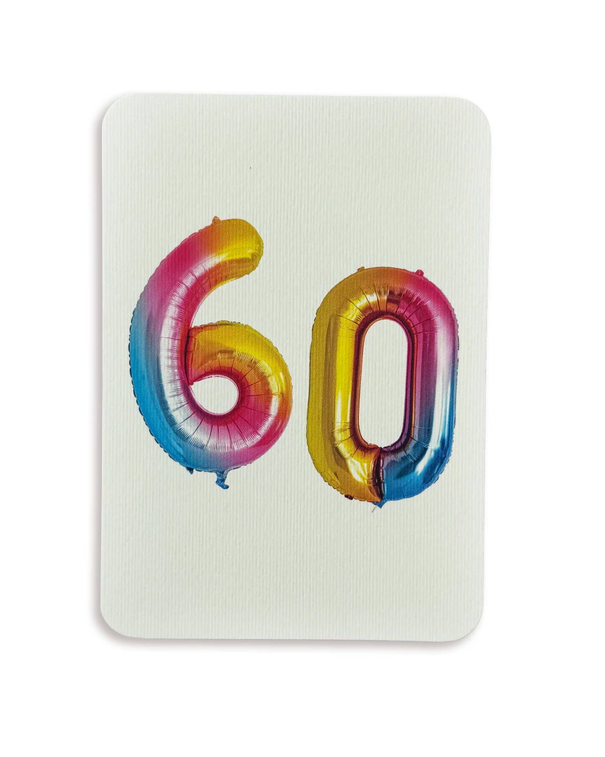 Birthday Balloon 60 Greeting Card