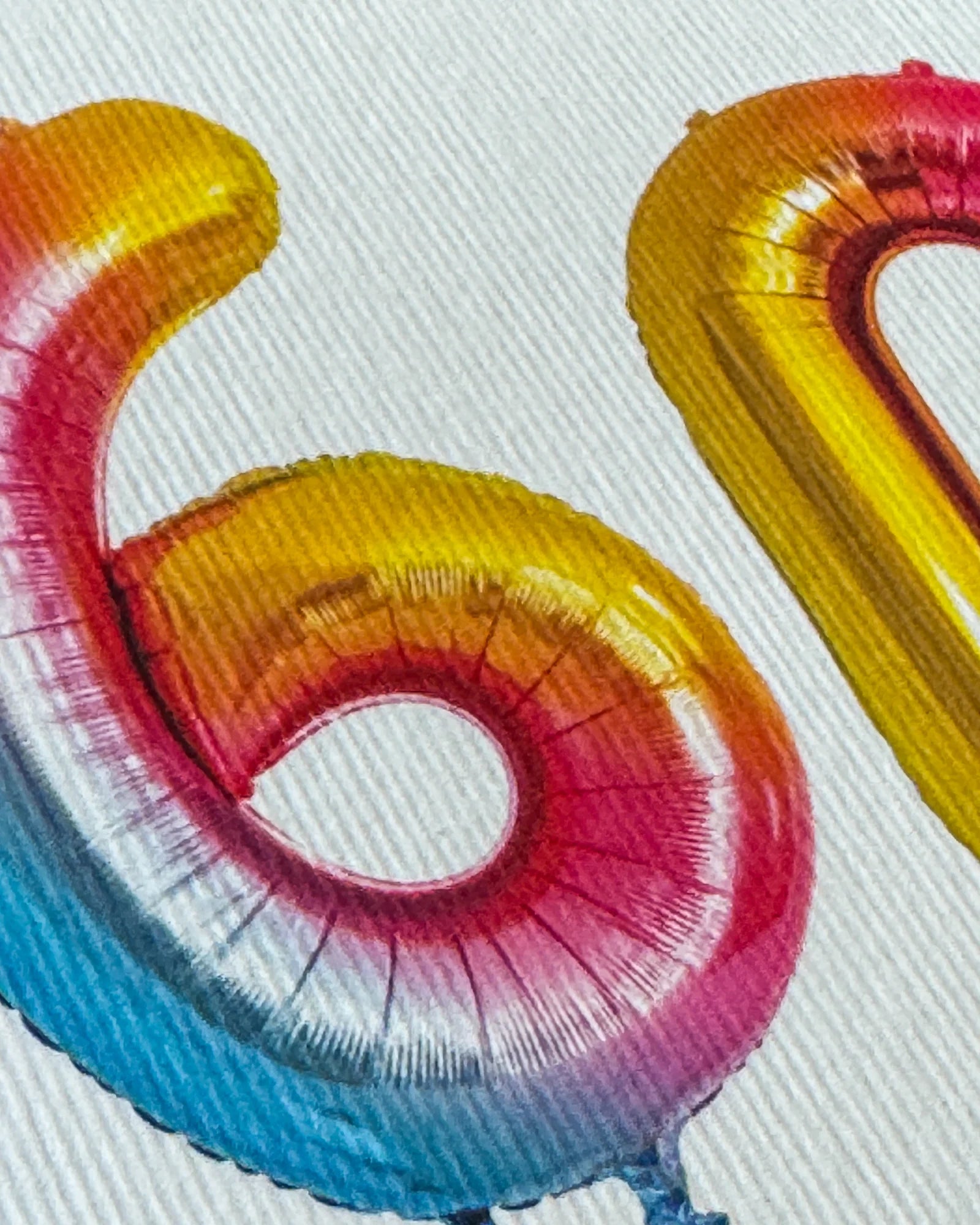 Birthday Balloon 60 Greeting Card