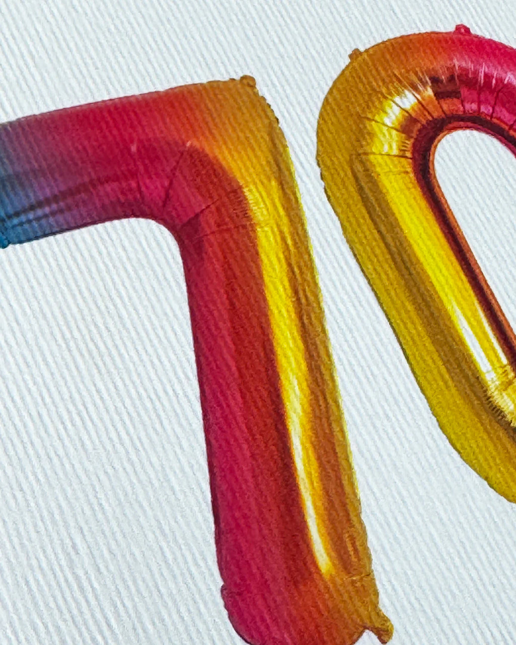 Birthday Balloon 70 Greeting Card
