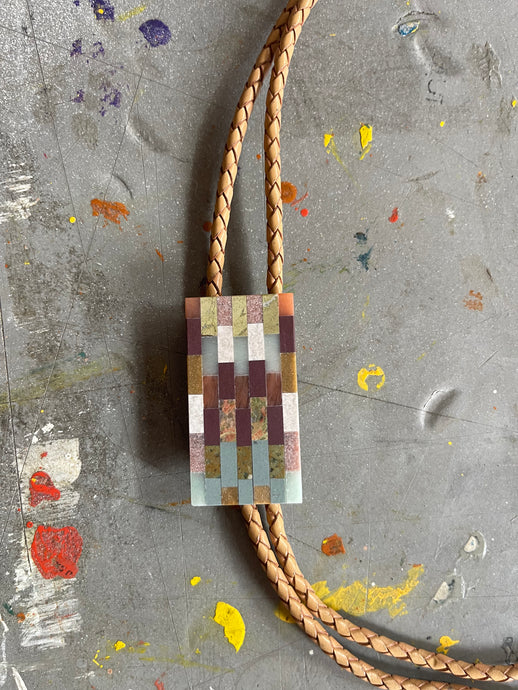 Tile Bolo Tie