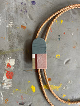 Mosaic Tan Bolo Tie