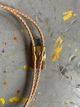 Mosaic Tan Bolo Tie