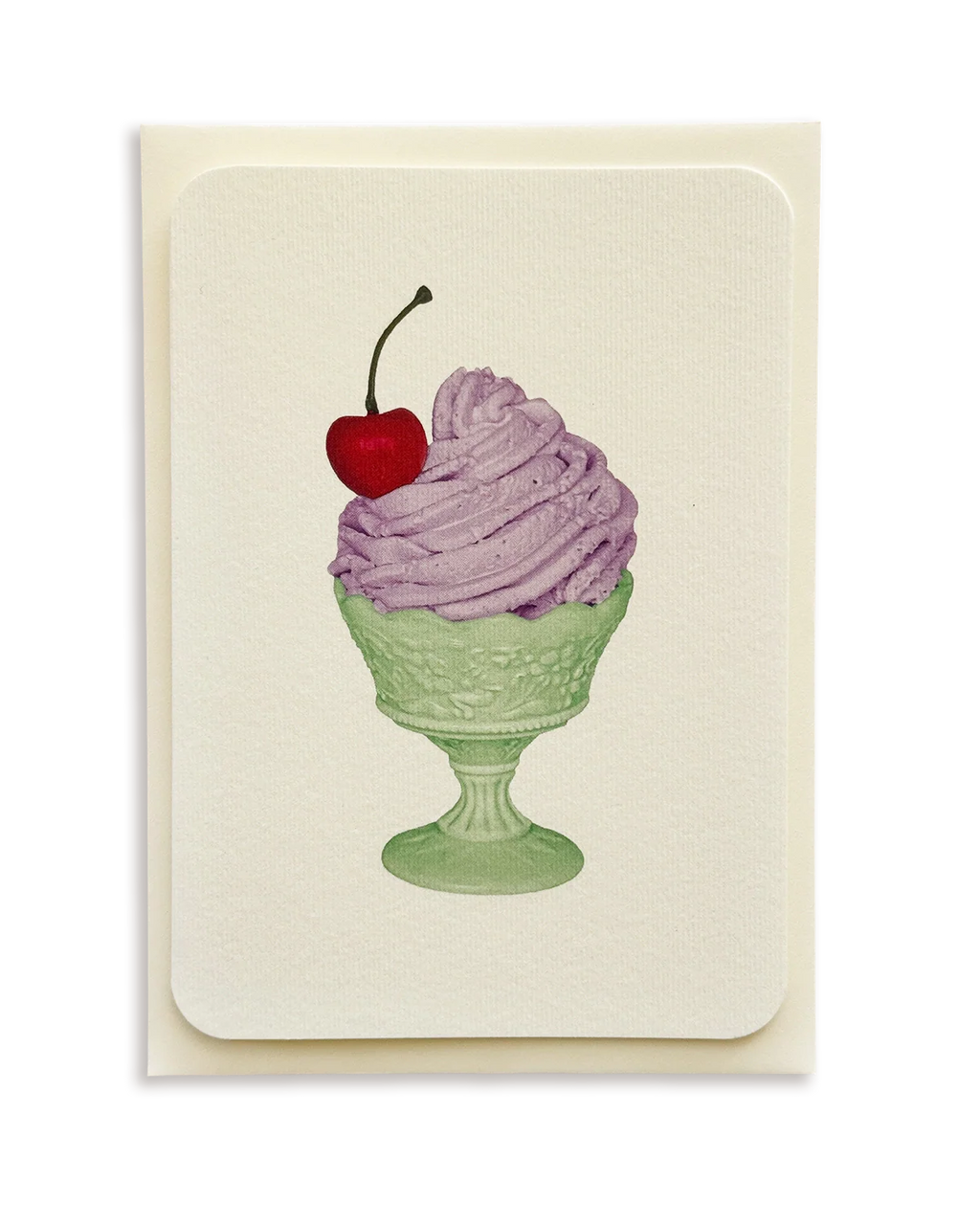 Lavender Chantilly Cream Greeting Card