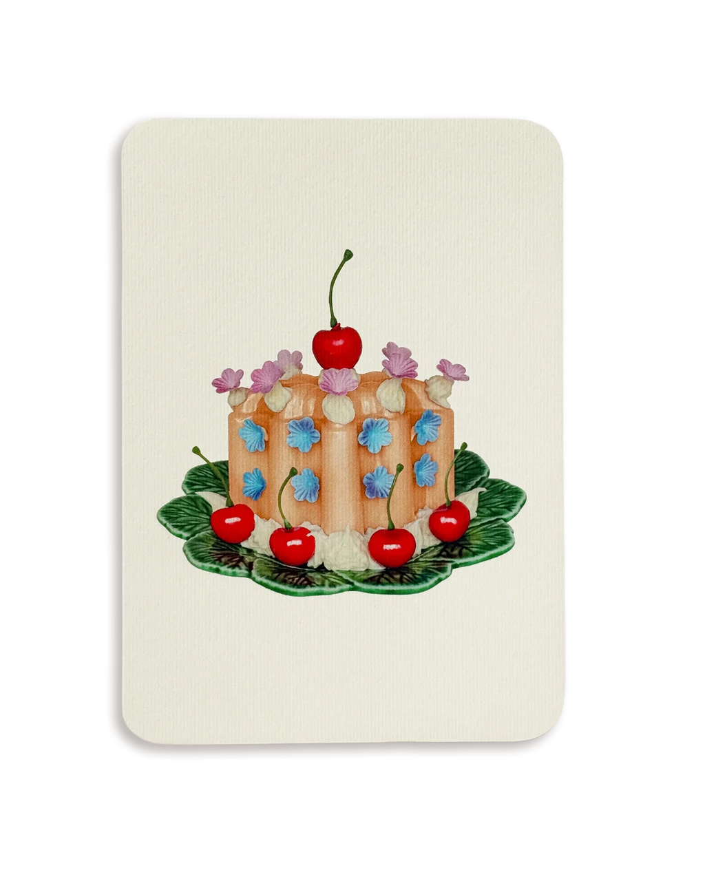 Saffron Cream Greeting Card