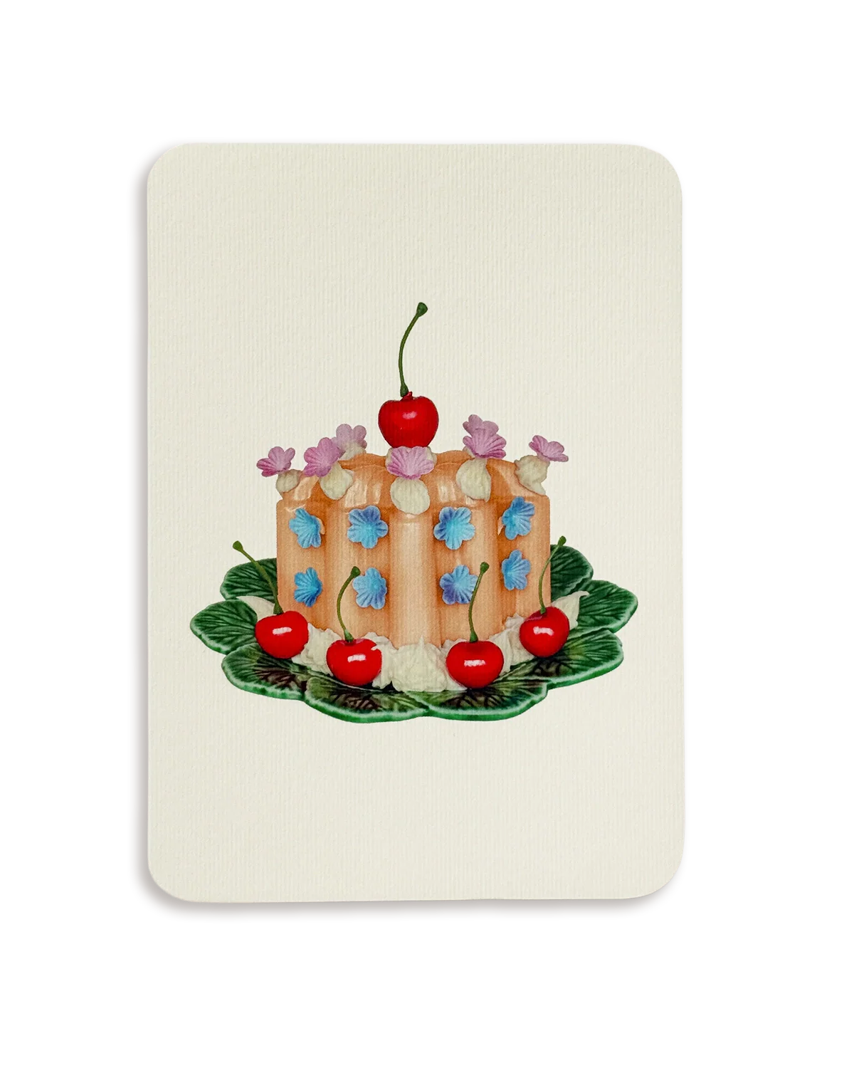 Saffron Cream Greeting Card