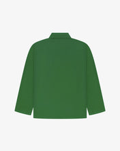 Green Buttoned Overshirt