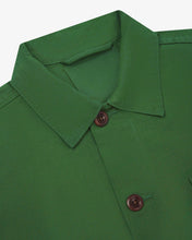 Green Buttoned Overshirt