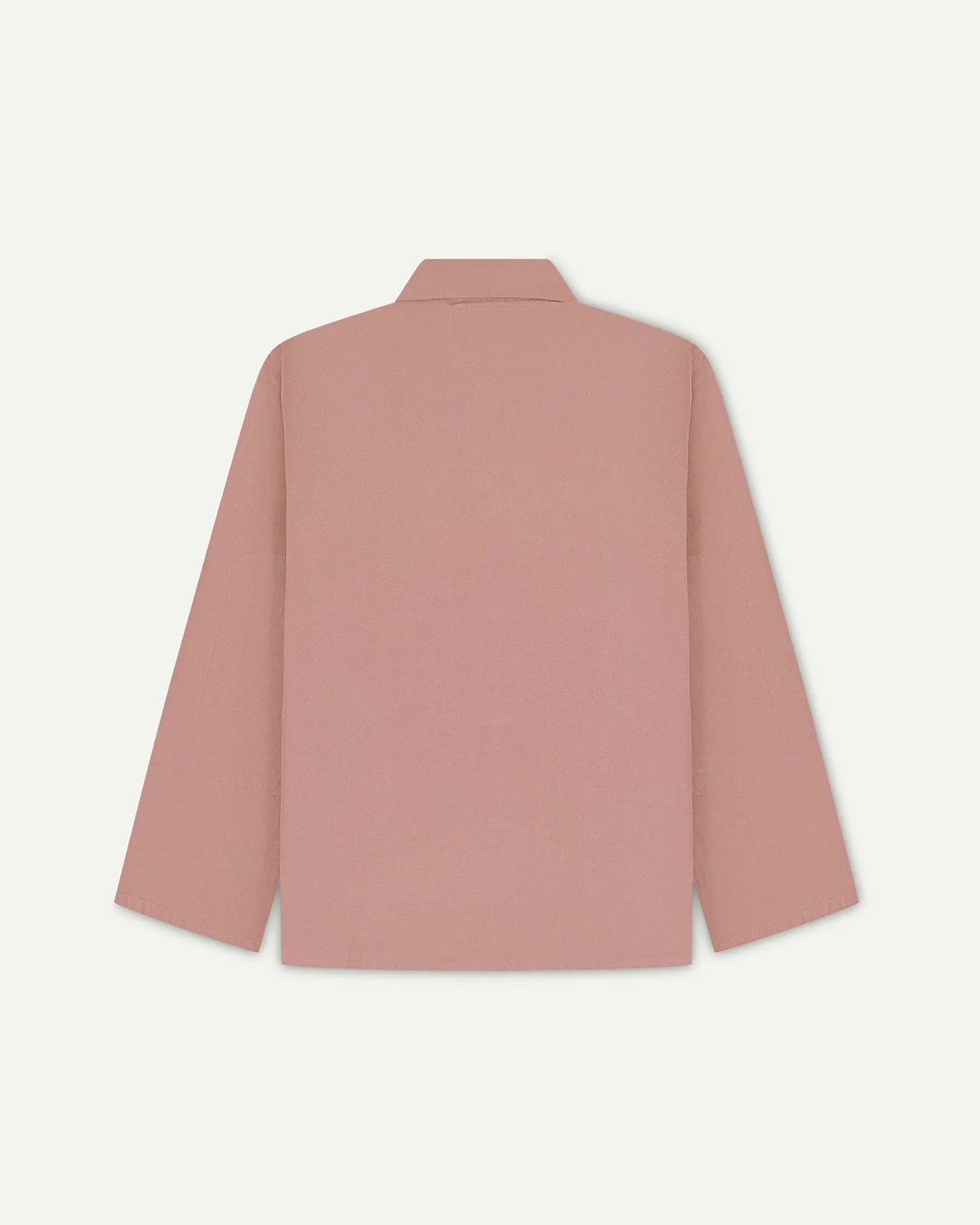 Dusty Pink Buttoned Overshirt