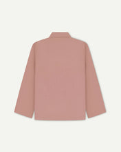 Dusty Pink Buttoned Overshirt