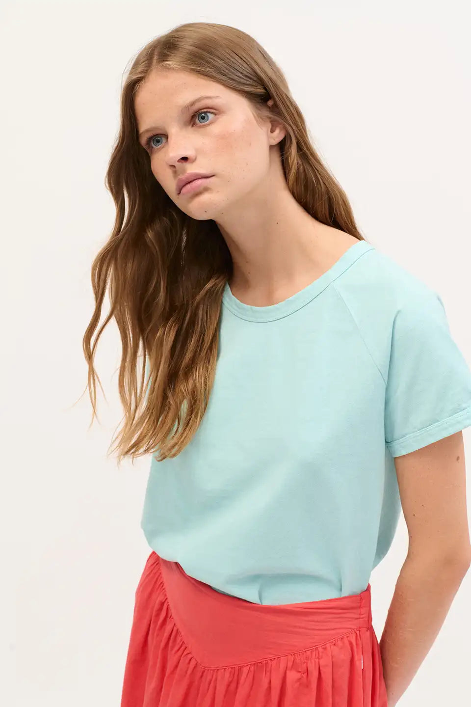 Red Faustine Skirt