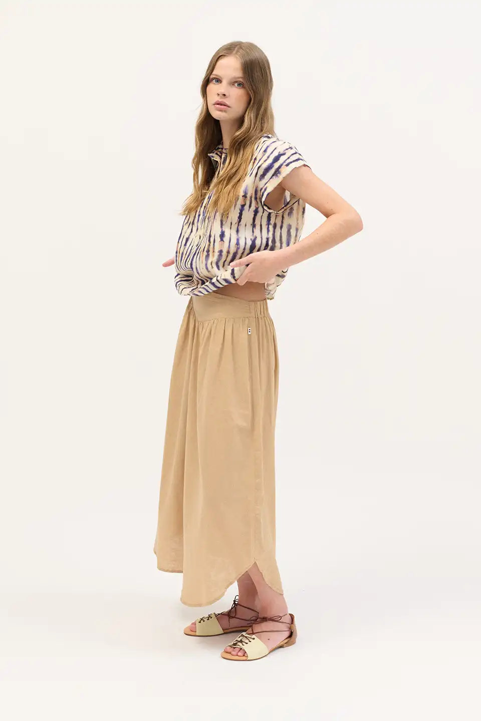 Camel Faustine Skirt