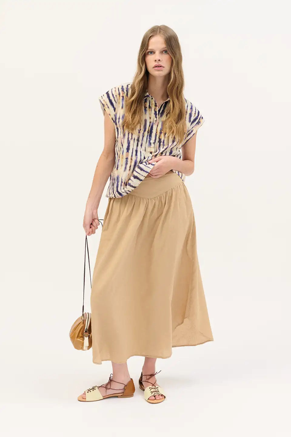 Camel Faustine Skirt