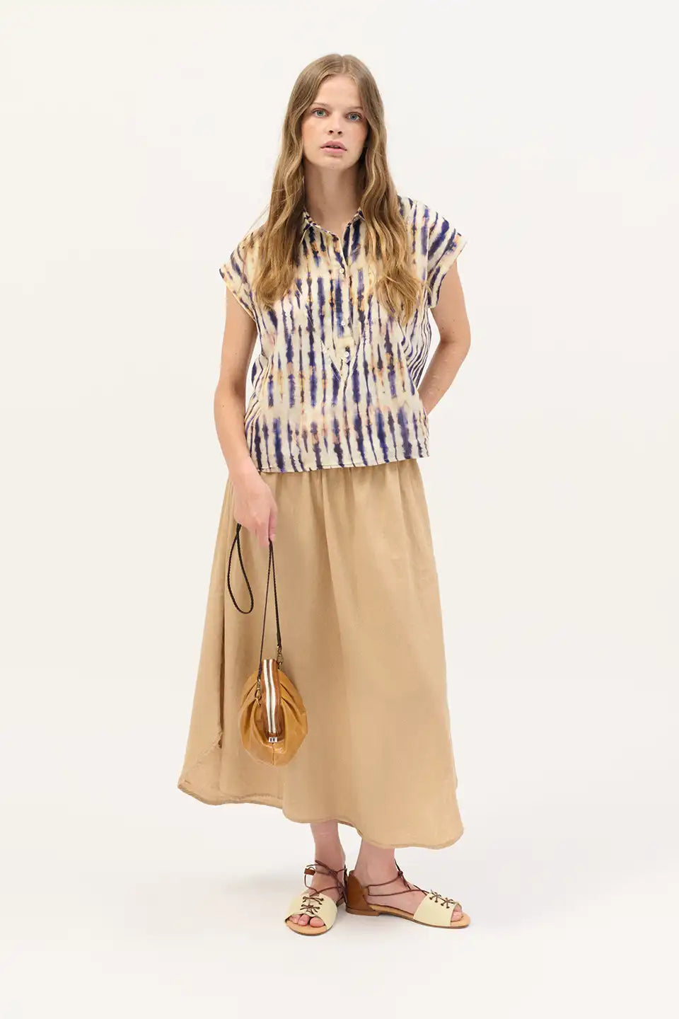 Camel Faustine Skirt