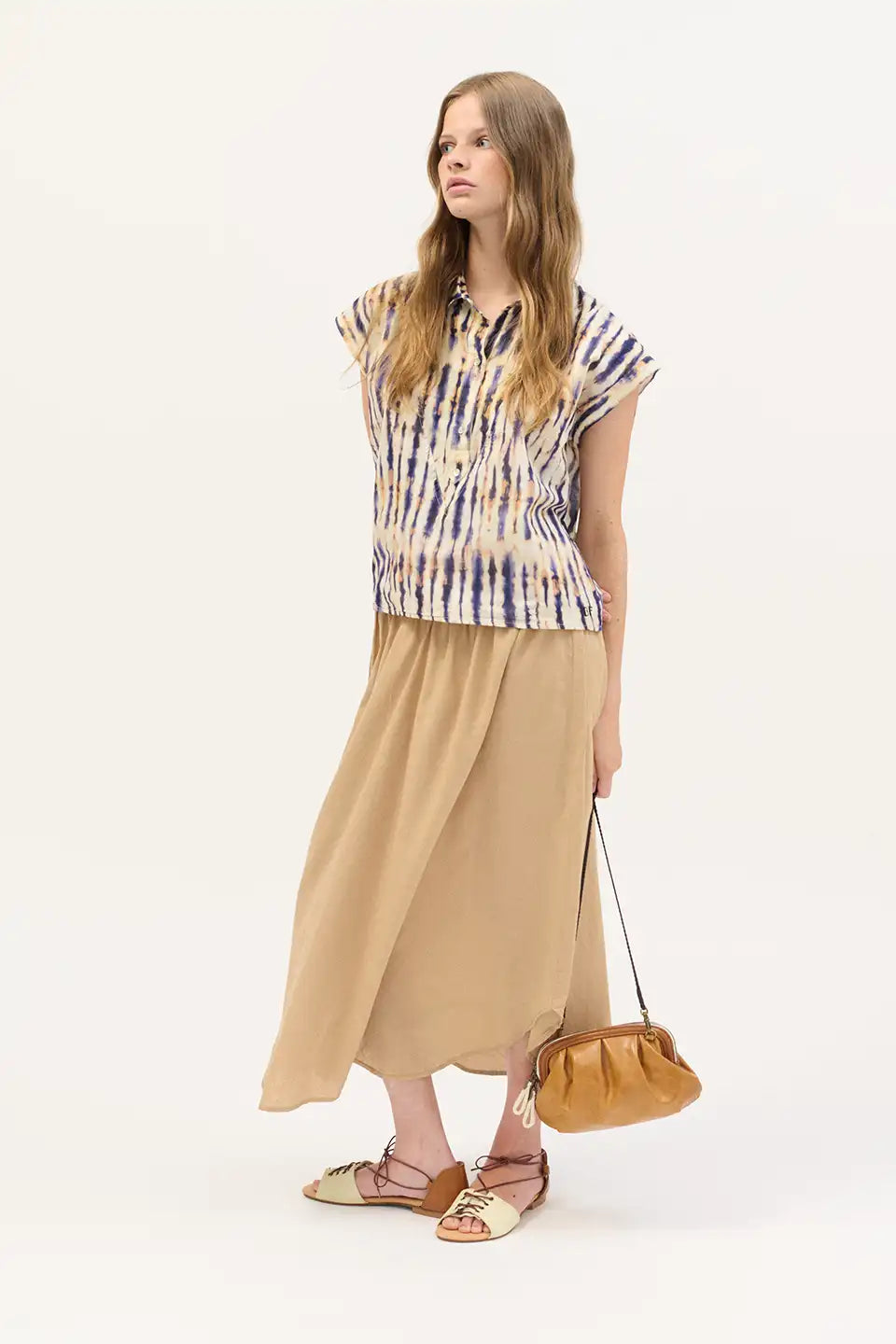 Camel Faustine Skirt