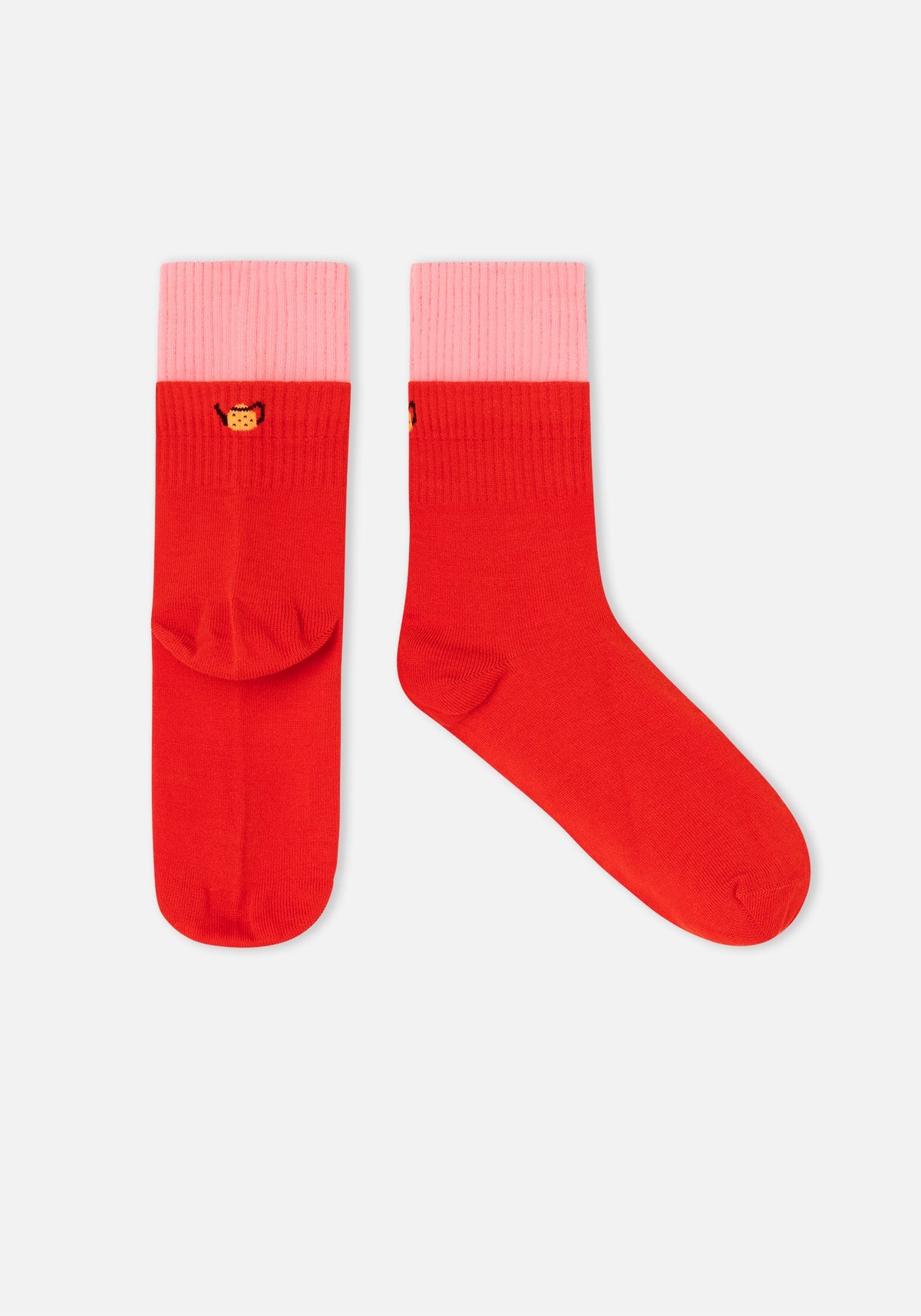Red Teapot Socks