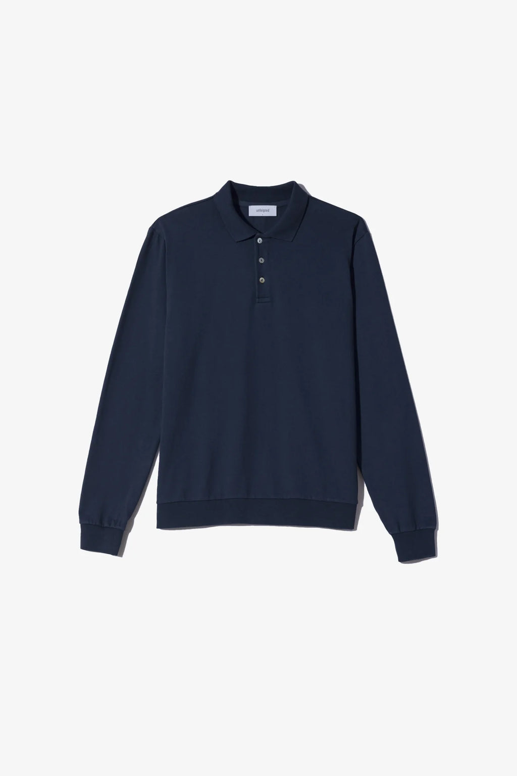 Navy Long Sleeve Polo
